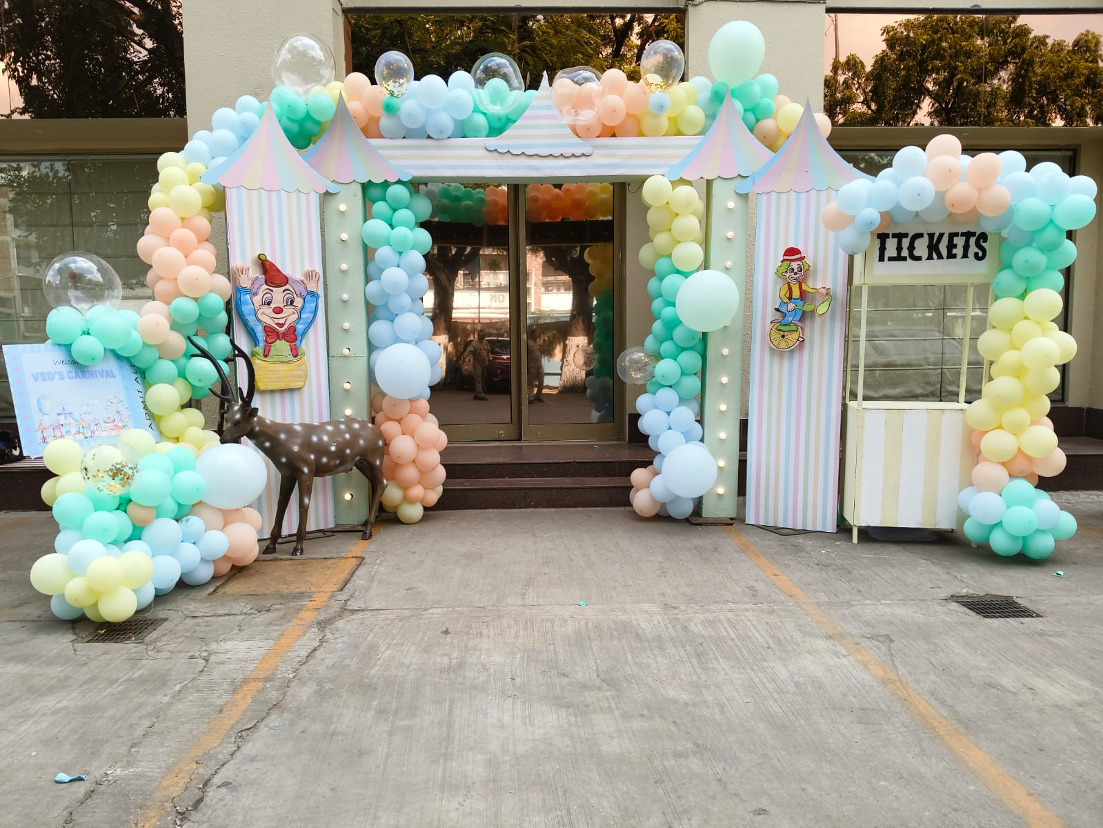  Carnival Theme Decoration for birthday party 